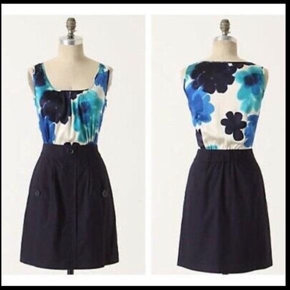 Anthropologie Dresses & Skirts - Tabitha water colour dress (Anthropologie)